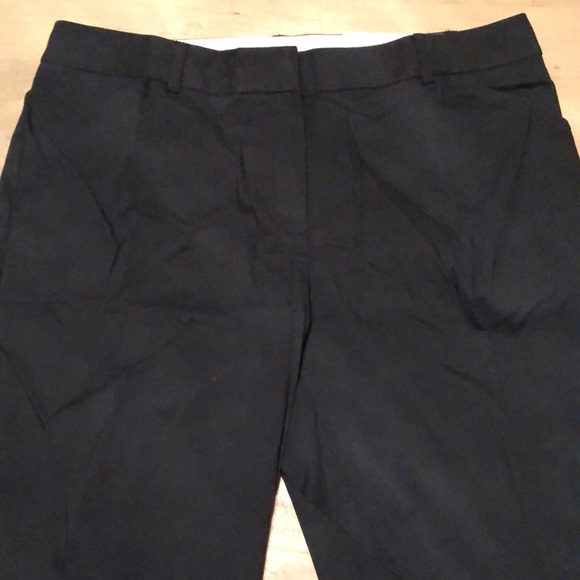 PETITE SOPHISTICATE size 10 Modern Fit Stretchy Navy Blue Straight-leg $49 NEW - Picture 7 of 8